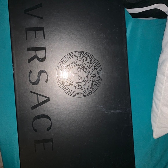 Red Versace Slides - Picture 6 of 7